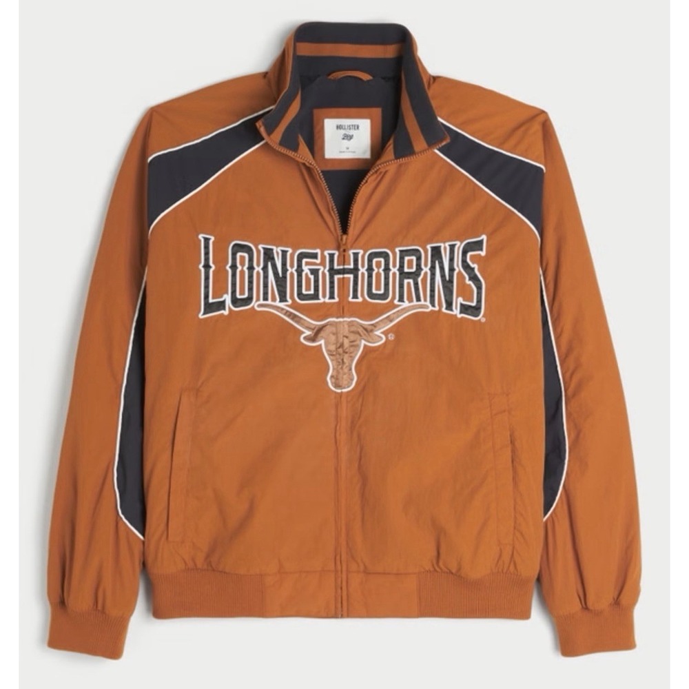 University Of Texas‎ Longhorns Men's XL Windbreaker Jacket Embroidered NWT